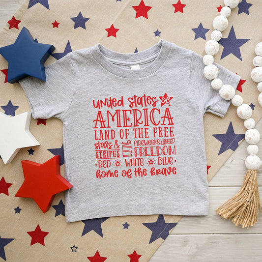 4th Of July Subway | Toddler Graphic Short Sleeve Tee