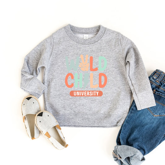 Wild Child Peace | Youth Ultra-Soft Graphic Sweatshirt