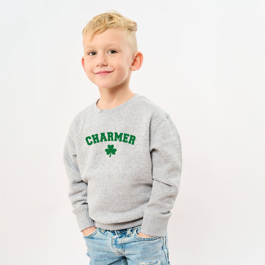 Charmer Clover | Youth Ultra-Soft Graphic Sweatshirt