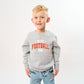 In My Football Era - Red | Youth Ultra-Soft Graphic Sweatshirt