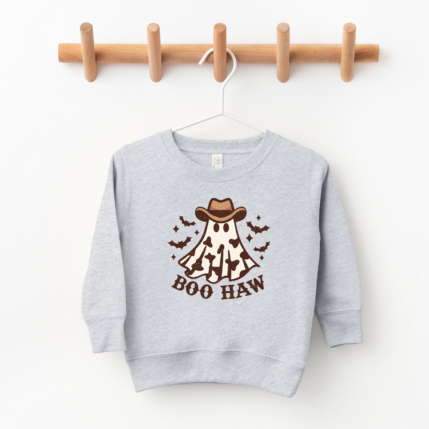 Boo Haw Ghost | Toddler Graphic Sweatshirt