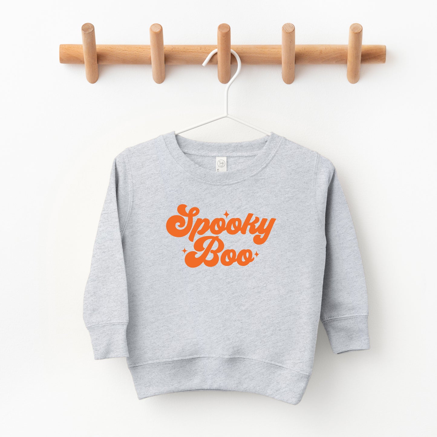 Spooky Boo Stars | Toddler Graphic Sweatshirt