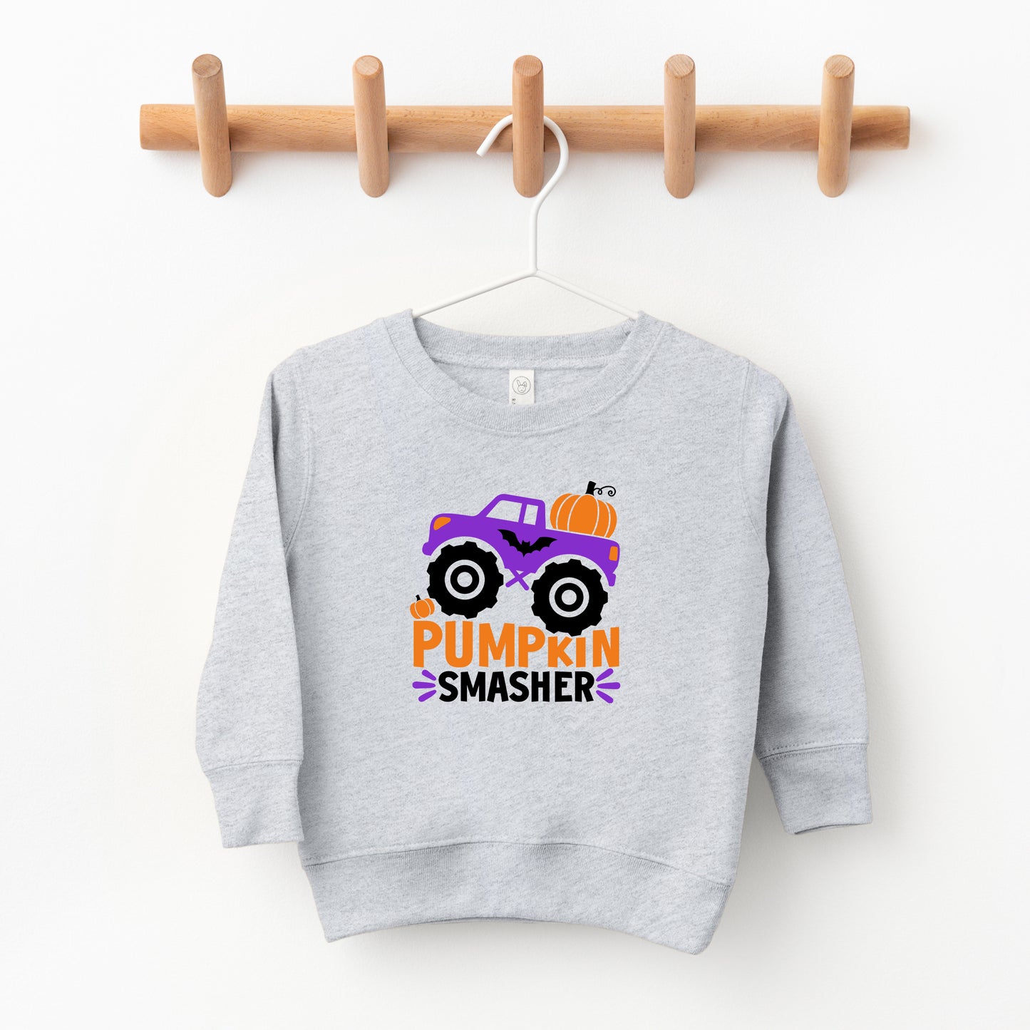 Pumpkin Smasher | Toddler Graphic Sweatshirt