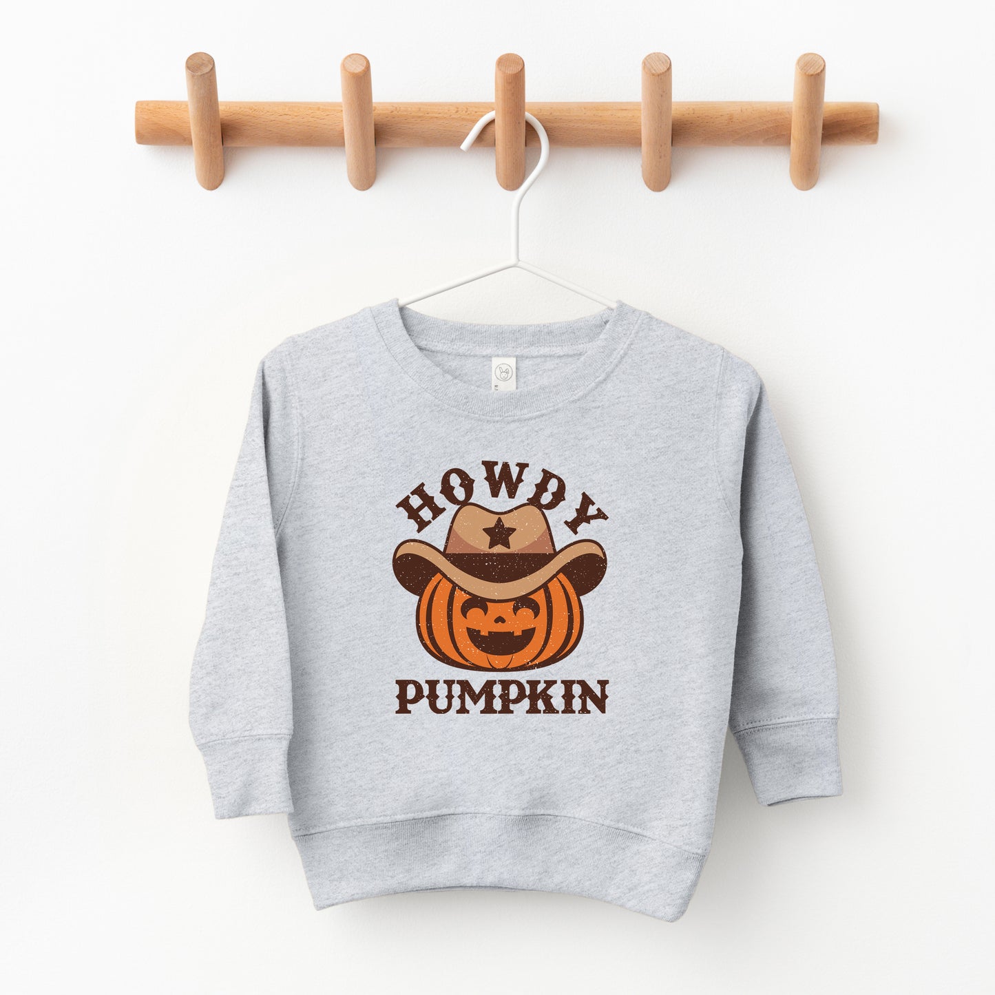 Howdy Pumpkin Hat | Toddler Graphic Sweatshirt