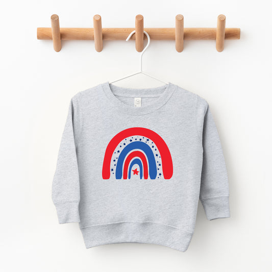 Patriotic Rainbow | Toddler Sweatshirt