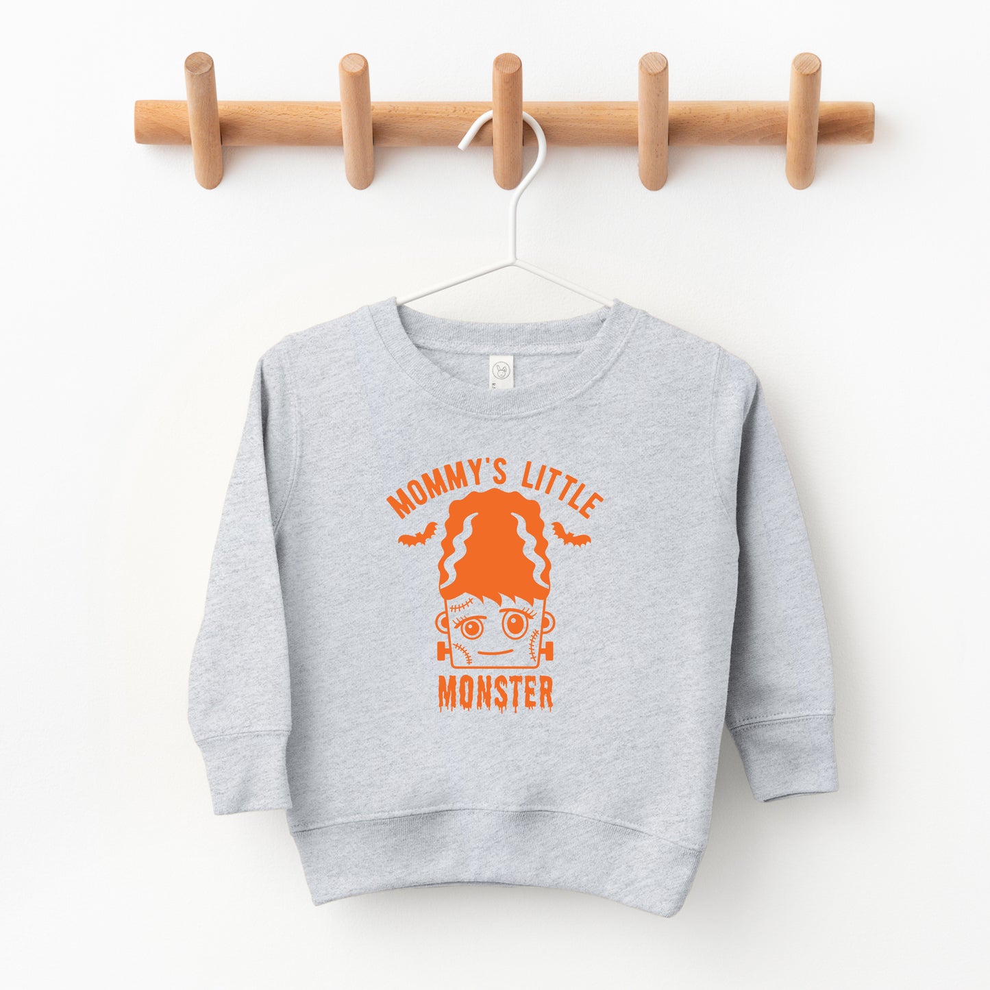 Mommy's Little Monster Girl | Toddler Graphic Sweatshirt