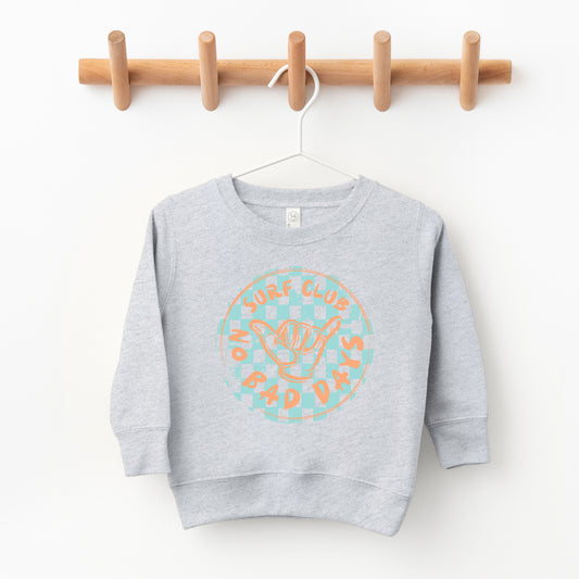 Surf Club Checkered | Toddler Sweatshirt