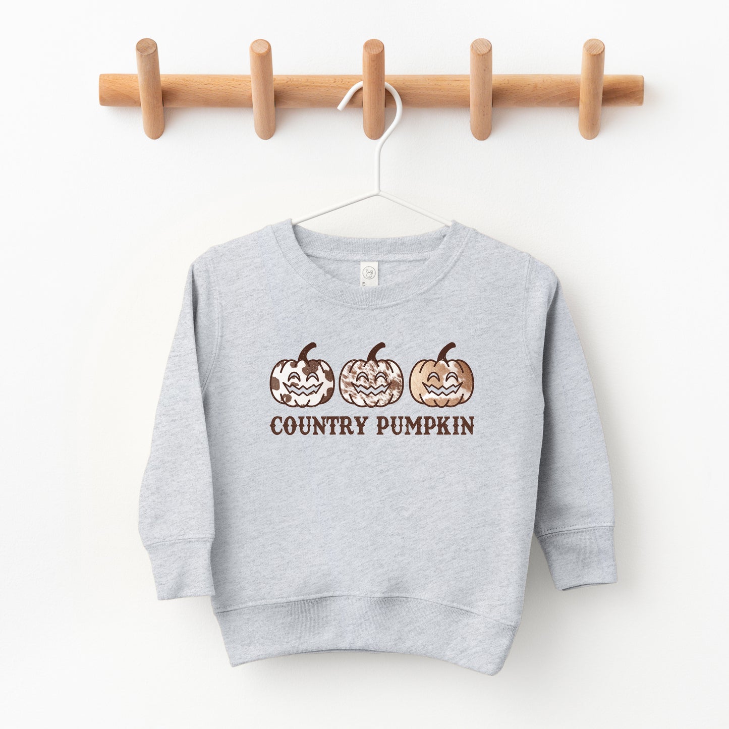 Country Pumpkin | Toddler Graphic Sweatshirt