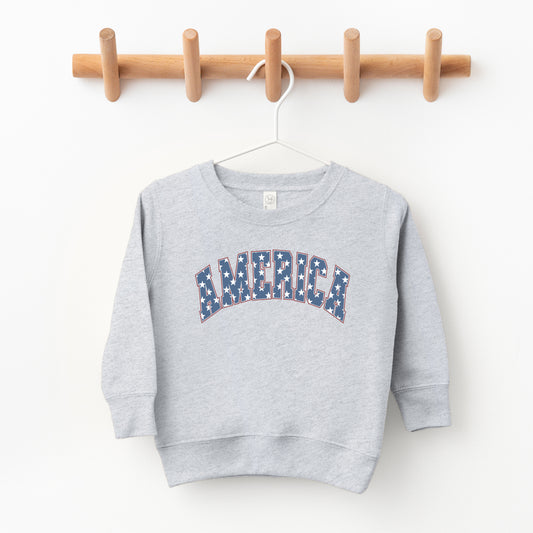 Retro America Stars | Toddler Sweatshirt