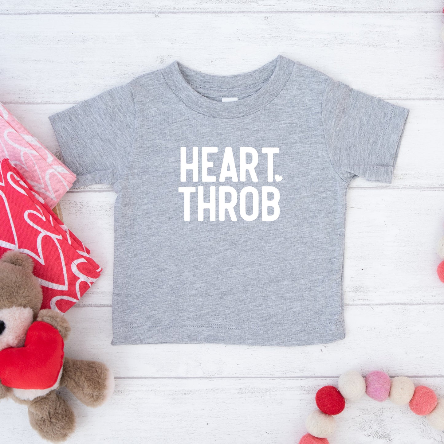 Heart Throb Small Heart | Youth Graphic Short Sleeve Tee