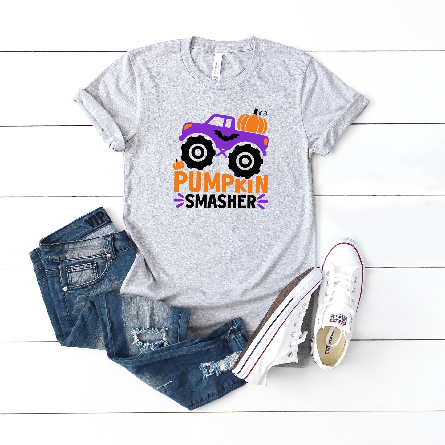 Pumpkin Smasher | Youth Graphic Short Sleeve Tee
