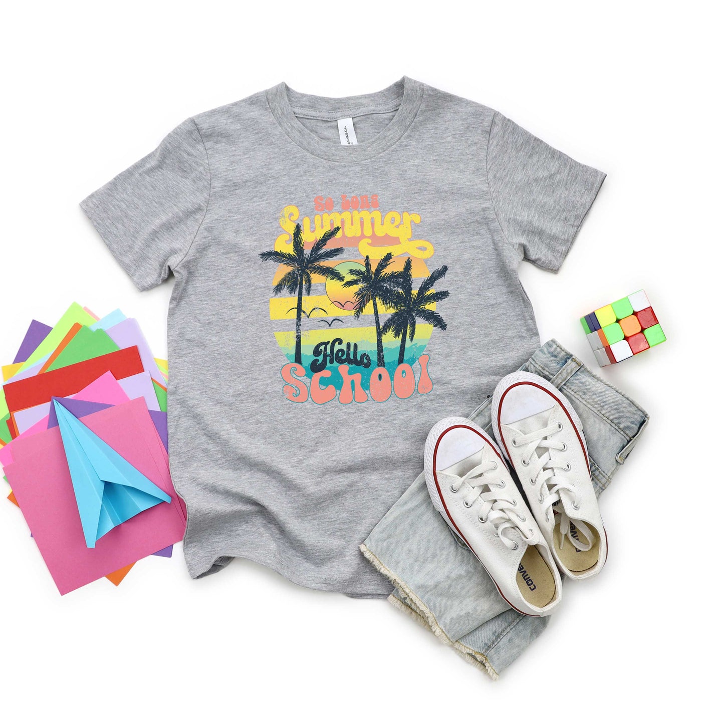 So Long Summer | Youth Graphic Short Sleeve Tee