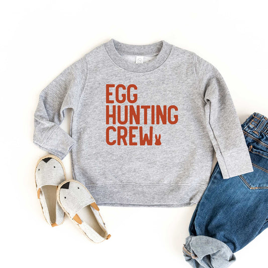 Egg Hunting Crew Bunny | Toddler Sweatshirt
