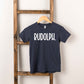 Rudolph Bold | Toddler Graphic Short Sleeve Tee