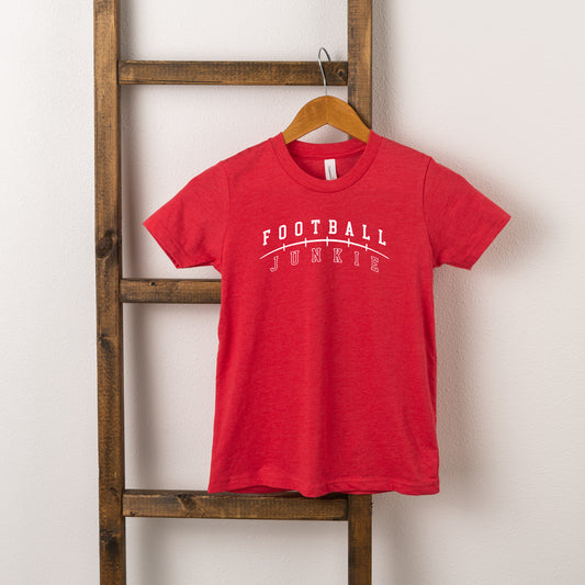 Football Junkie | Toddler Short Sleeve Crew Neck