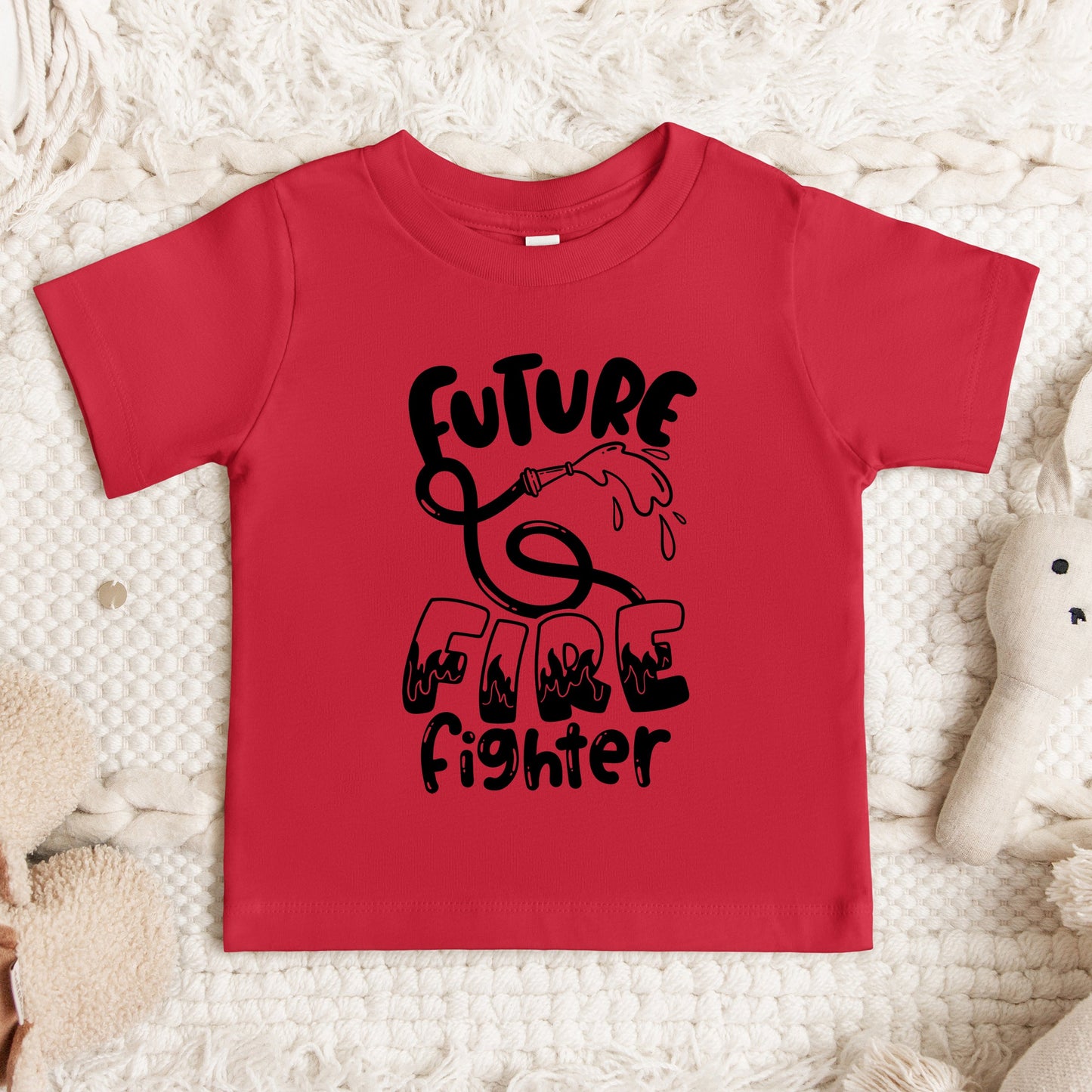Future Fire Fighter | Toddler Graphic Short Sleeve Tee