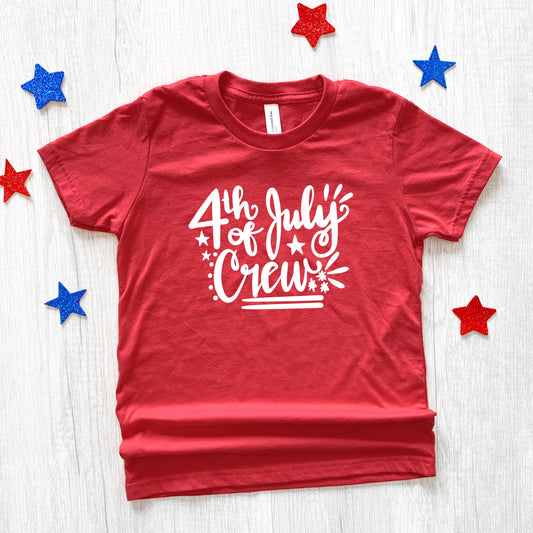 4th Of July Crew | Youth Graphic Short Sleeve Tee