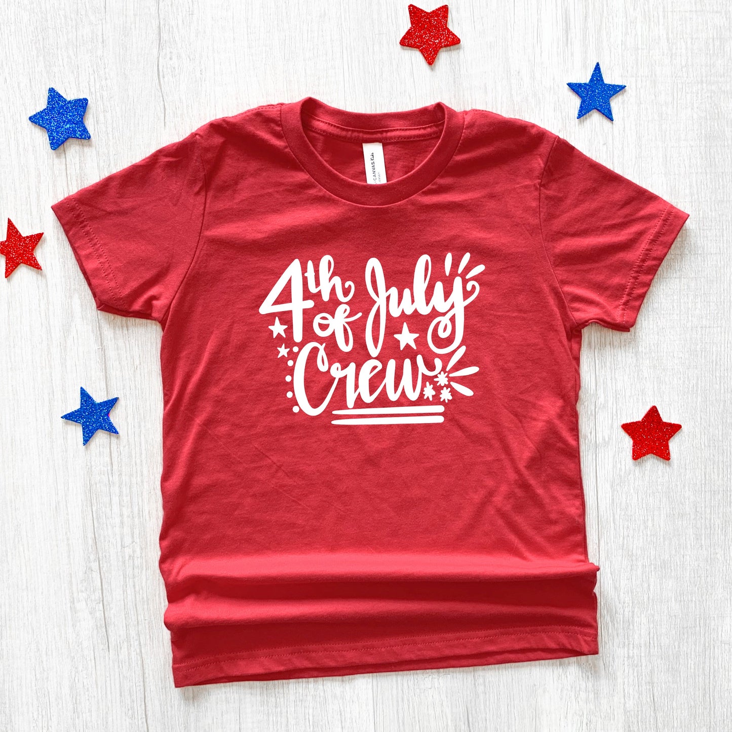 4th Of July Crew | Toddler Graphic Short Sleeve Tee