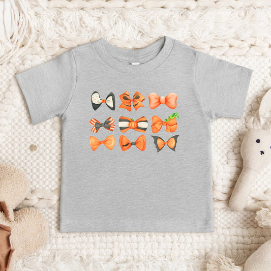Coquette Girl Halloween Bow Chart | Youth Graphic Short Sleeve Tee