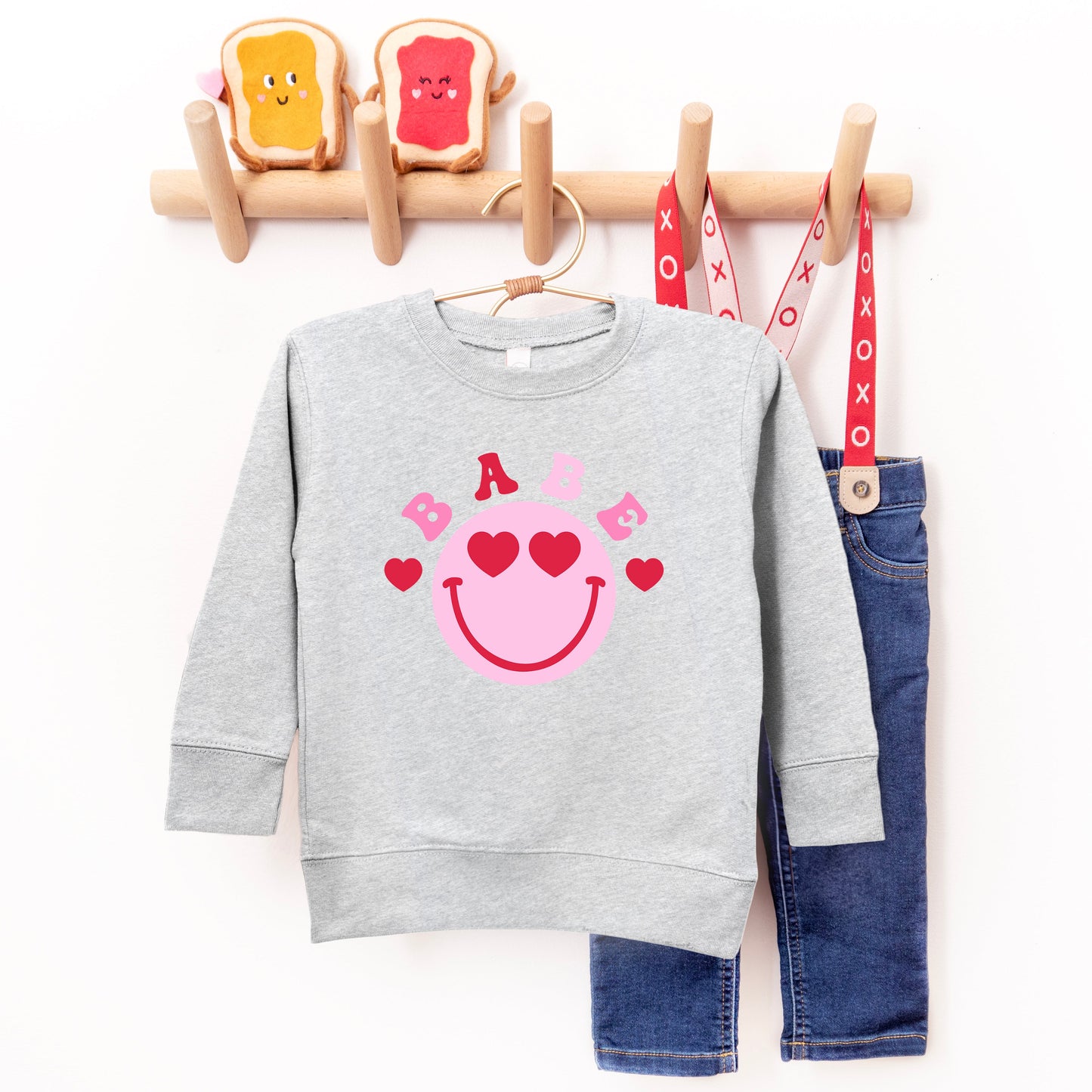 Babe Smile | Youth Ultra-Soft Graphic Sweatshirt