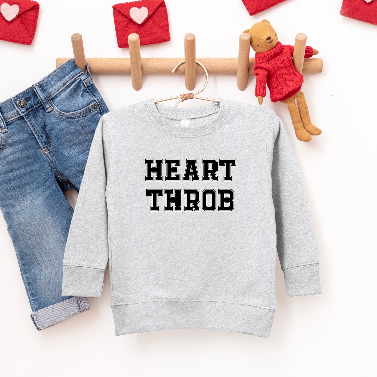 Heart Throb | Toddler Graphic Sweatshirt