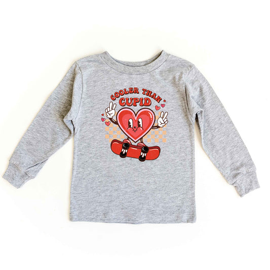 Cooler Than Cupid Skater | Youth Long Sleeve Tee