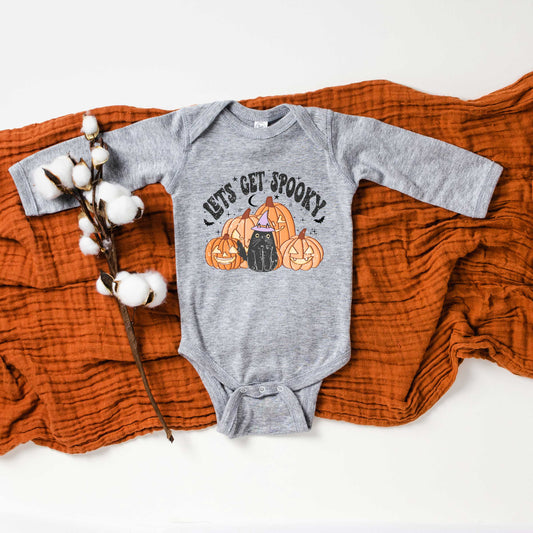 Let's Get Spooky | Baby Graphic Long Sleeve Onesie