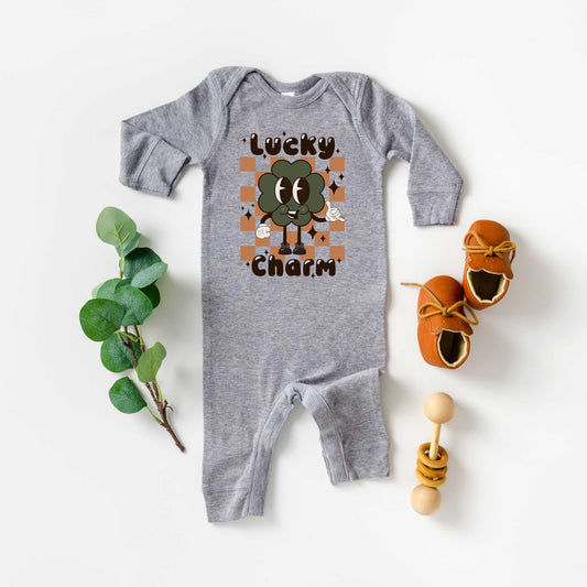 Lucky Charm Checkered | Baby Romper