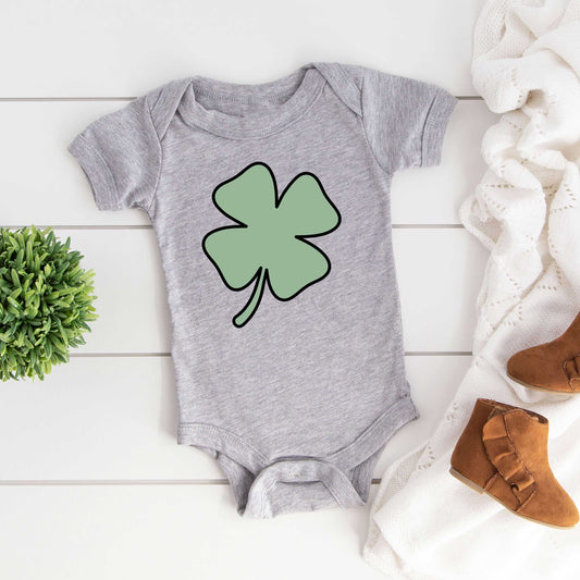 Simple Clover | Baby Graphic Short Sleeve Onesie