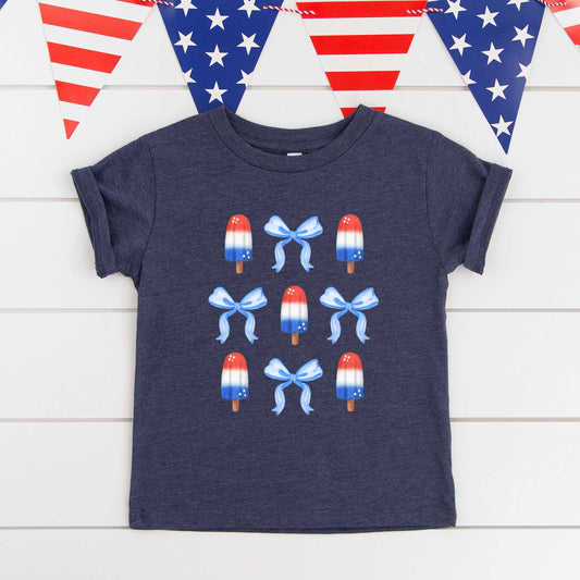 Boom Pop Coquette Chart | Toddler Graphic Short Sleeve Tee