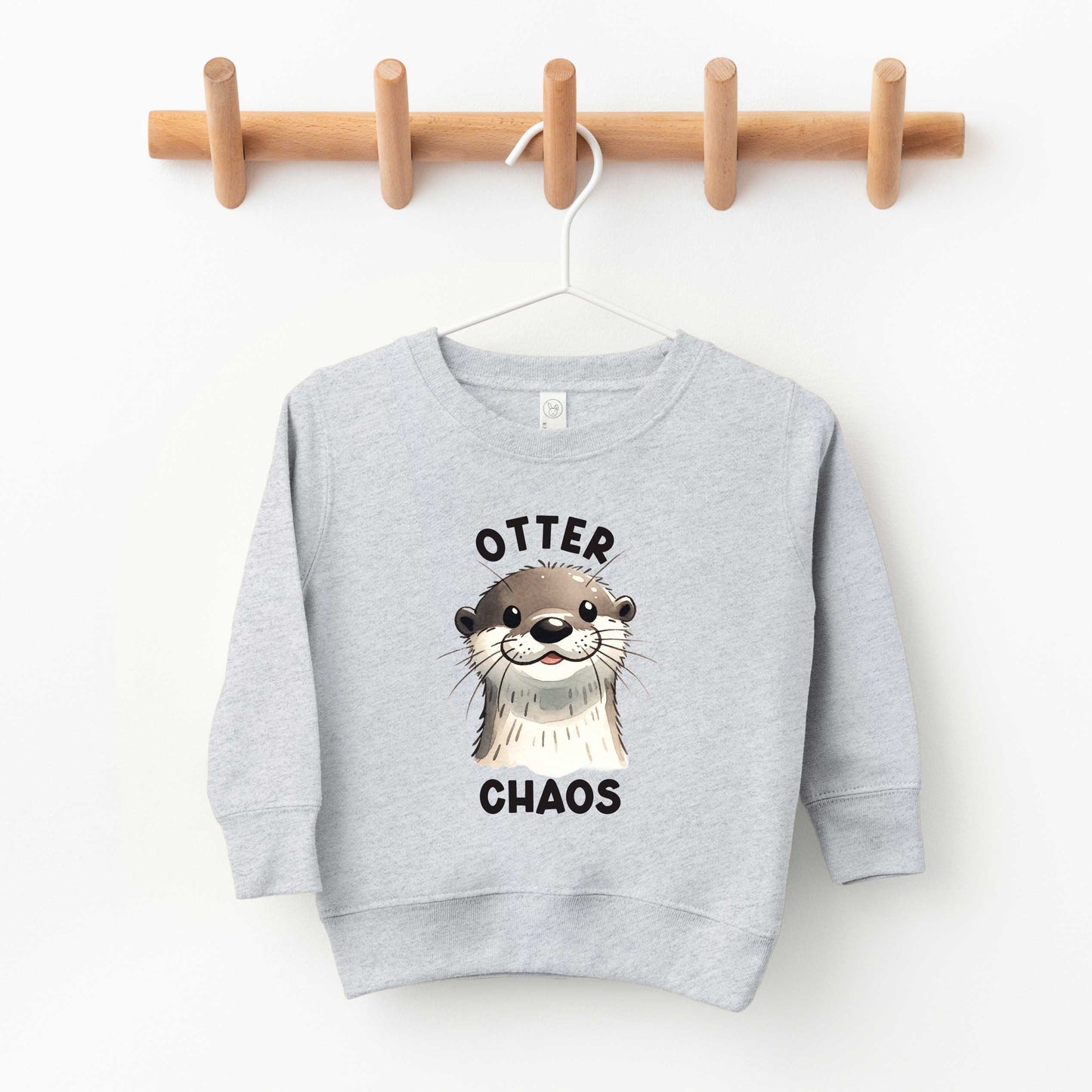 Otter Chaos | Toddler Graphic Sweatshirt