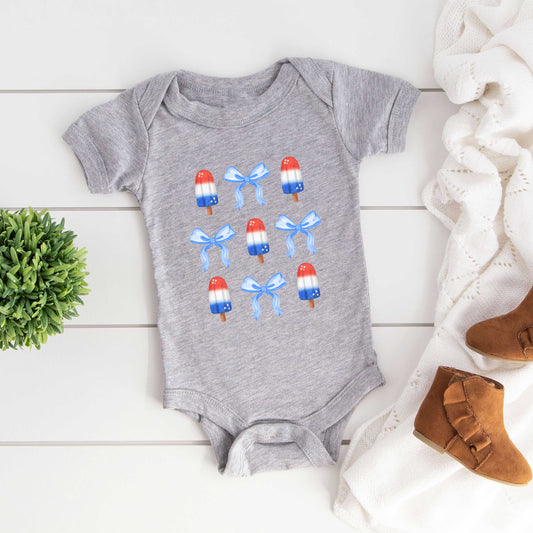 Boom Pop Coquette Chart | Baby Graphic Short Sleeve Onesie