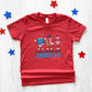 American Vibes Hot Dog | Toddler Graphic Short Sleeve Tee