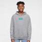 Embroidered Choose Happy Smiley Face | Youth Graphic Hoodie
