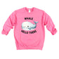 Whale Hello There | Youth Graphic Sweatshirt