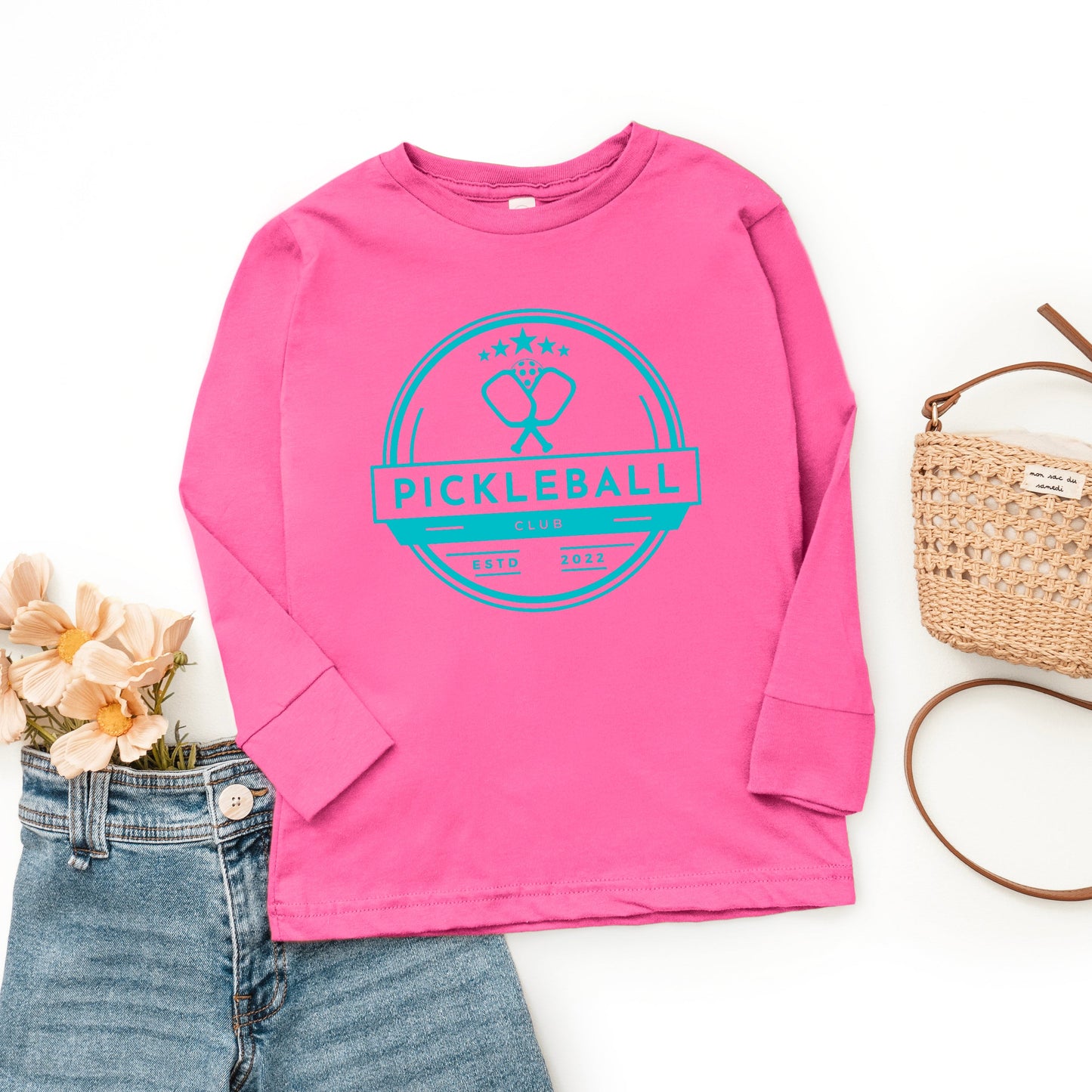 Pickleball Club | Youth Graphic Long Sleeve Tee