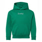 Embroidered Lucky Typewriter | Youth Graphic Hoodie