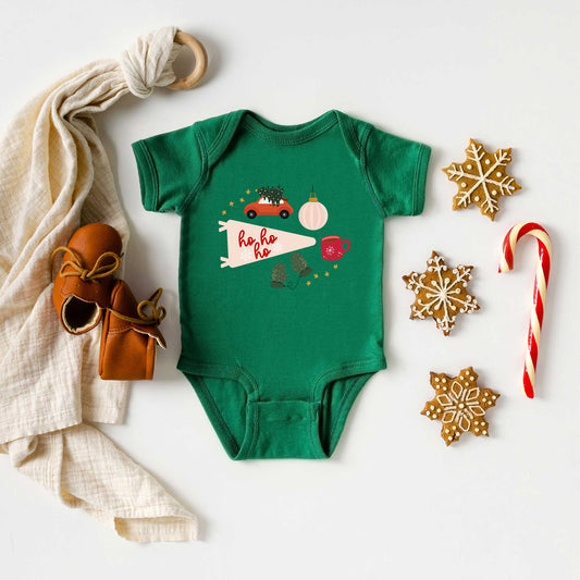 All About Christmas | Baby Graphic Short Sleeve Onesie