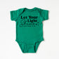 Let Your Light Shine Stars | Baby Graphic Short Sleeve Onesie