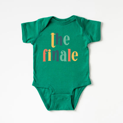 The Finale Colorful | Baby Graphic Short Sleeve Onesie