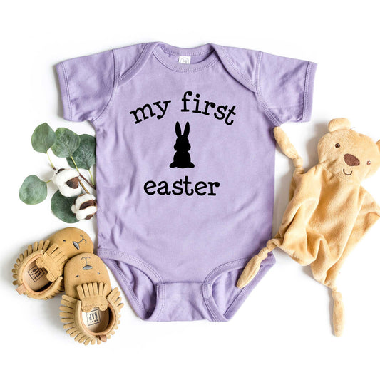 Bunny First Easter | Baby Graphic Short Sleeve Onesie