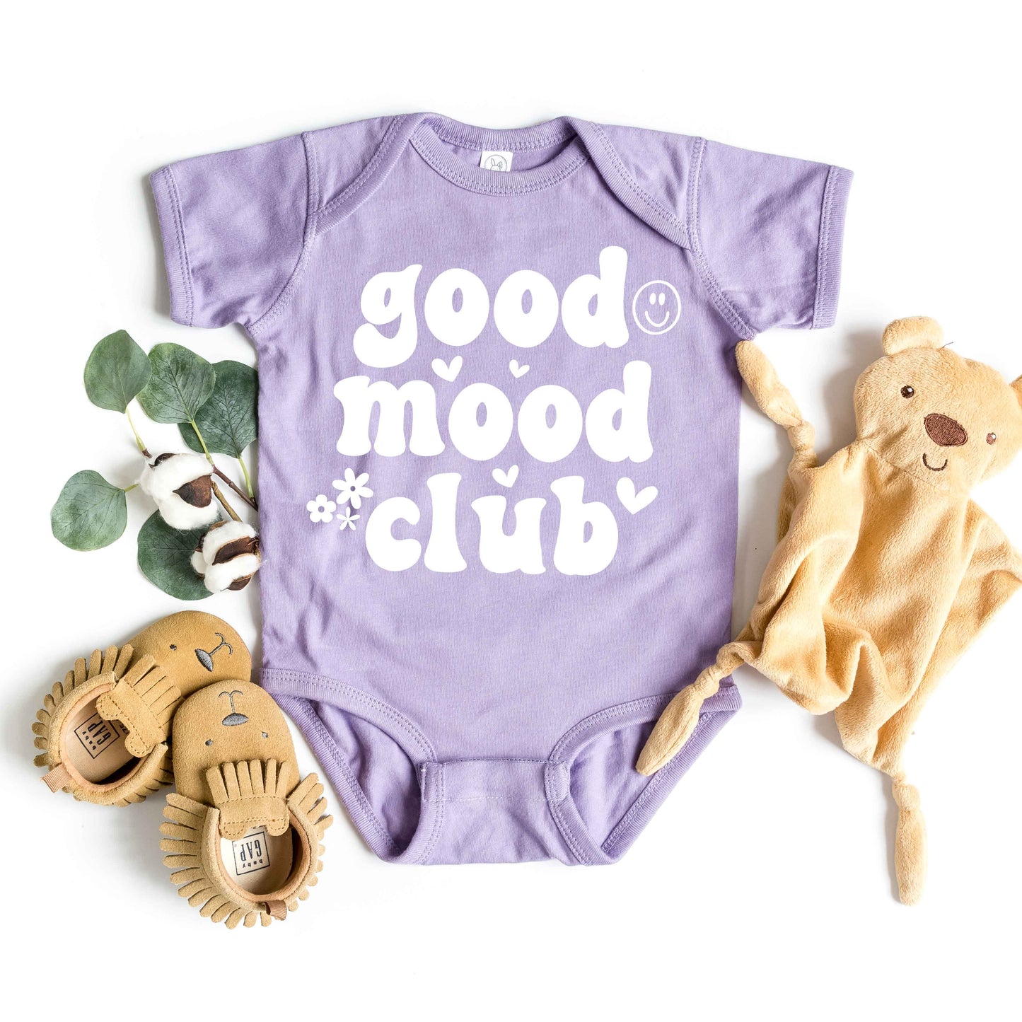 Good Mood Club | Baby Graphic Short Sleeve Onesie
