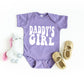 Daddy's Girl Wavy | Baby Graphic Short Sleeve Onesie