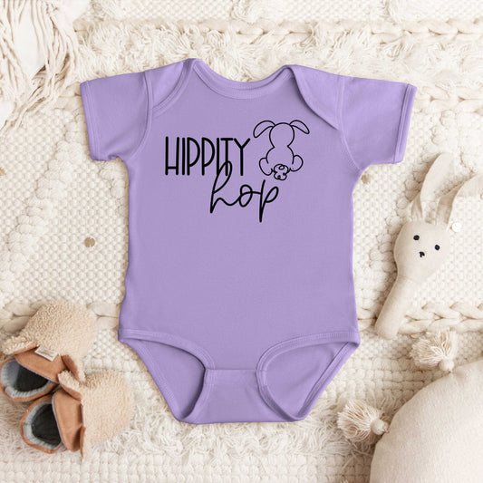 Hippity Hop | Baby Graphic Short Sleeve Onesie