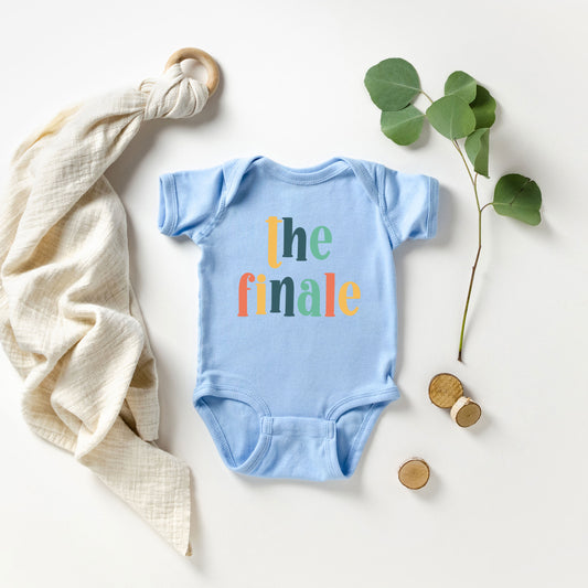 The Finale Colorful | Baby Graphic Short Sleeve Onesie