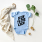 New To The Crew | Baby Graphic Short Sleeve Onesie