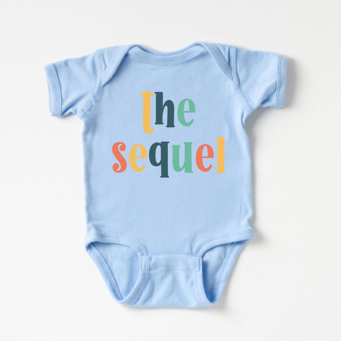 The Sequel Colorful | Baby Graphic Short Sleeve Onesie