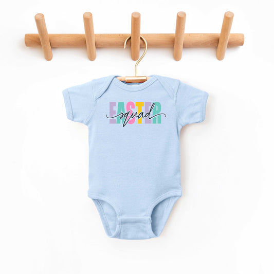 Easter Squad Colorful | Baby Graphic Short Sleeve Onesie