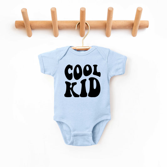 Cool Kid Wavy | Baby Graphic Short Sleeve Onesie