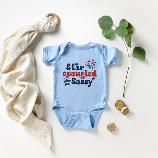 Star Spangled Firework | Baby Onesie